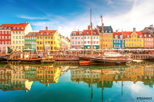 Image de Nyhavn Kopenhagen Denmark 